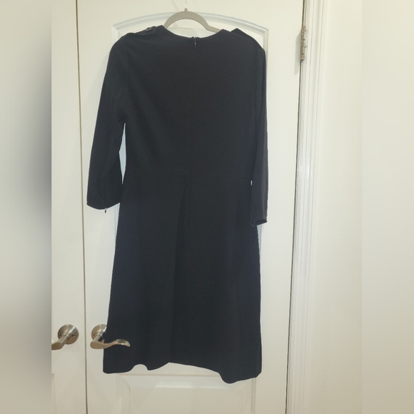 14. NWT BURBERRY LONDON SCOOP NECK KNEE LENGTH DRESS SIZE US 8 - Picture 7 of 12